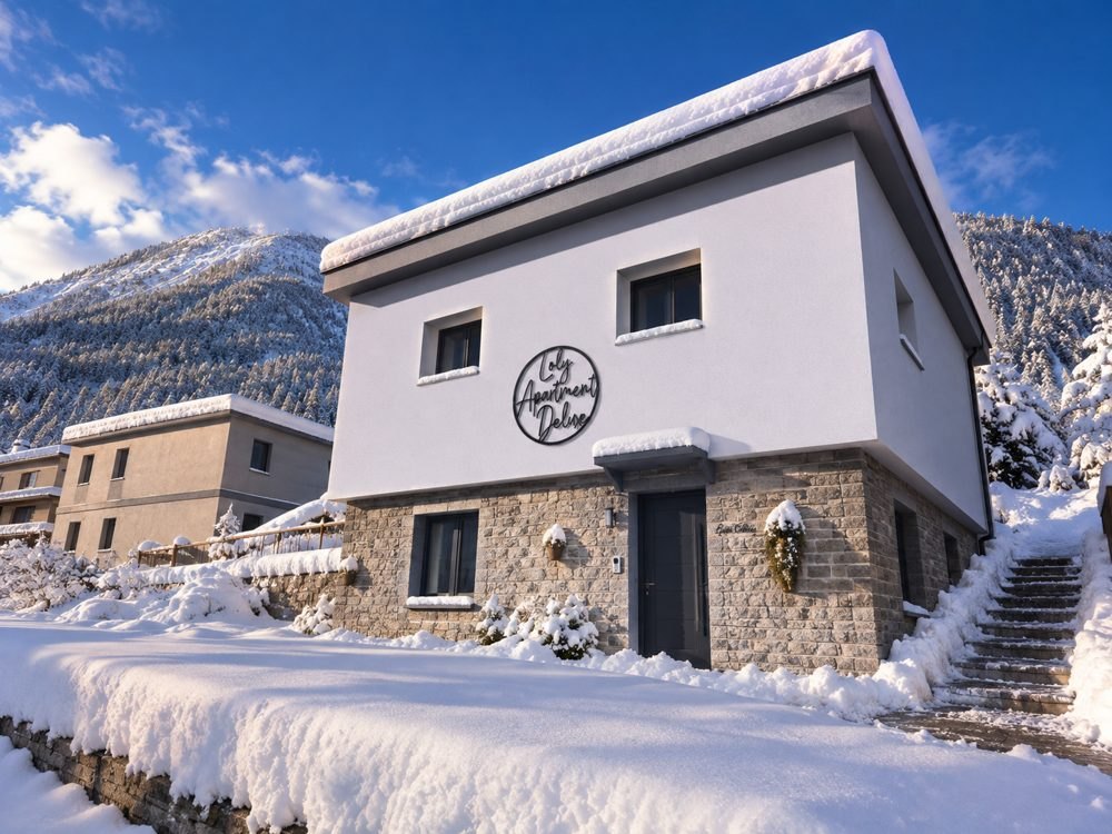 Apartment Deluxe con la neve (immagine illustrativa)